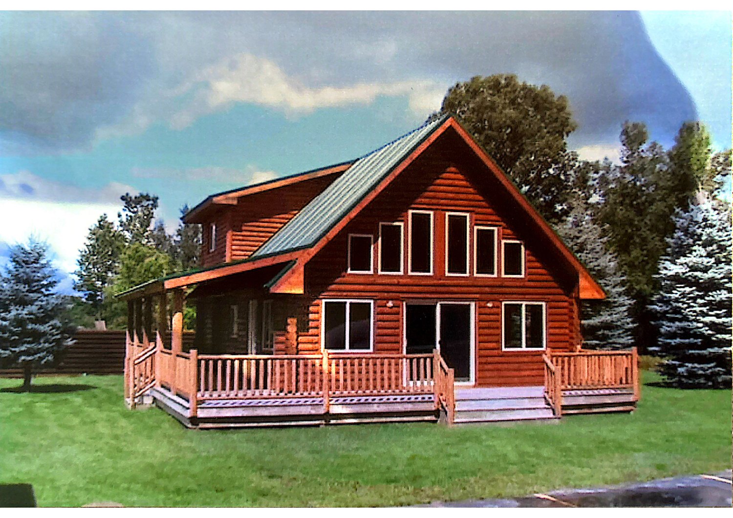 Matineda II log cabin built from this kit